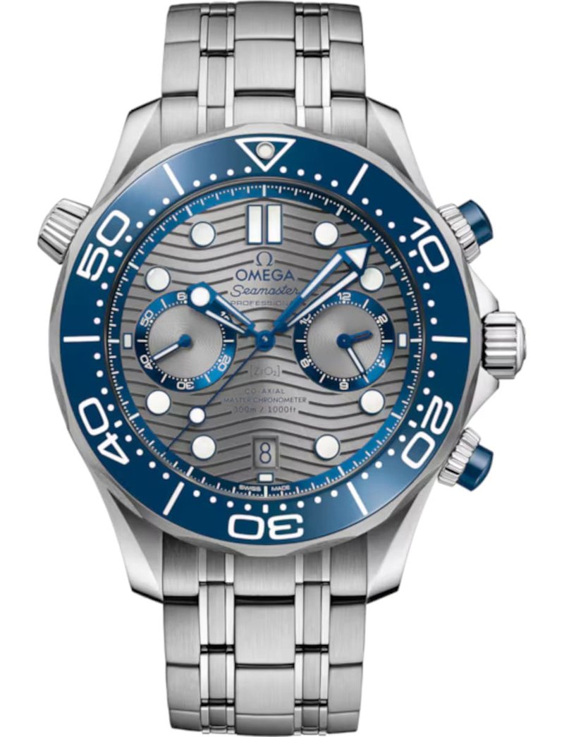 Omega Diver 300M Co-Axial Master Chronometer Chronograph 210.30.44.51.06.001 watch at Màti Jewelers Albuquerque