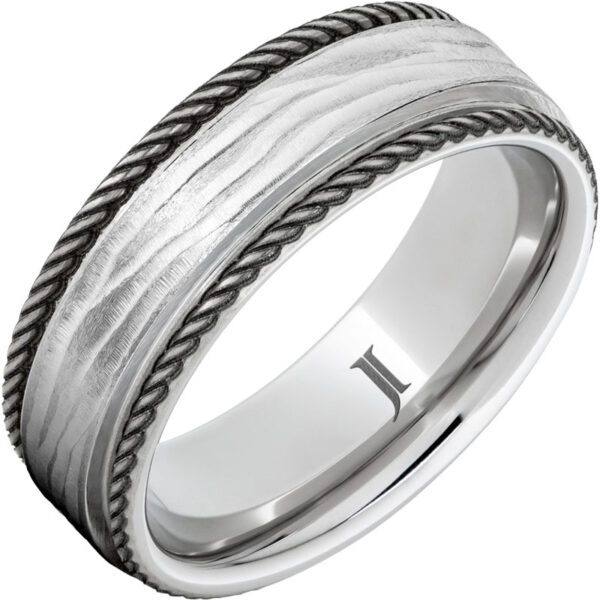 Jewelry Innovations Lariat – Serinium® Rope Edge Ring at Màti Jewelers Albuquerque