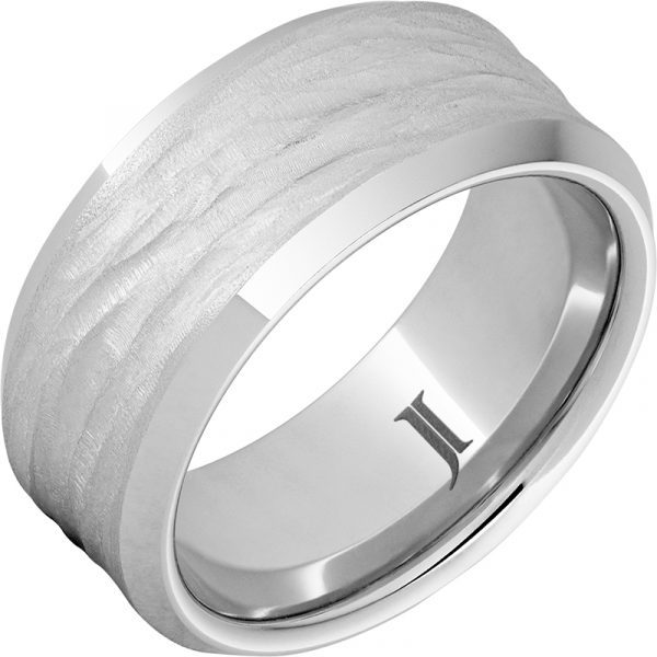Jewelry Innovations Serinium® Men’s Ring with Bark Finish at Màti Jewelers Albuquerque