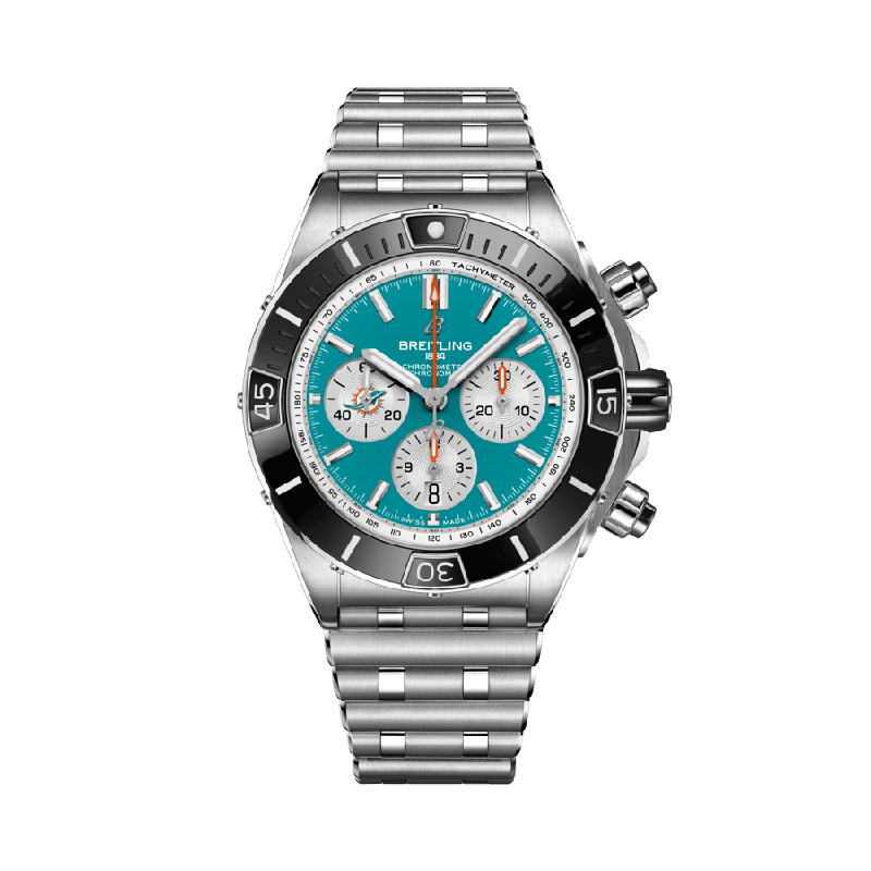 Super Chronomat B01 Chronograph 44 NFL Miami Dolphins at Màti Jewelers Albuquerque
