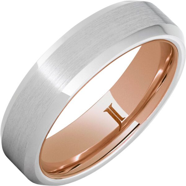 Jewelry Innovations Serinium® Ring with 10K Rose Gold Interior and Satin Finish at Màti Jewelers Albuquerque