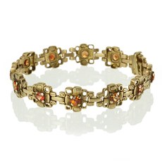 Alex Sepkus B-27S — 18k gold and sapphire "Little Windows" bracelet