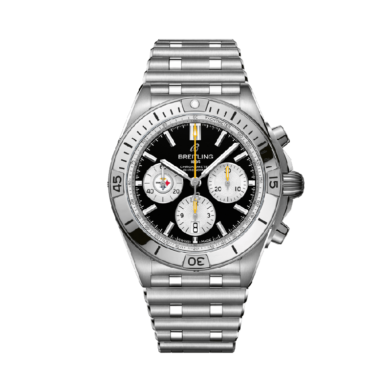 Chronomat B01 42 NFL Pittsburgh Steelers Edition at Màti Jewelers Albuquerque