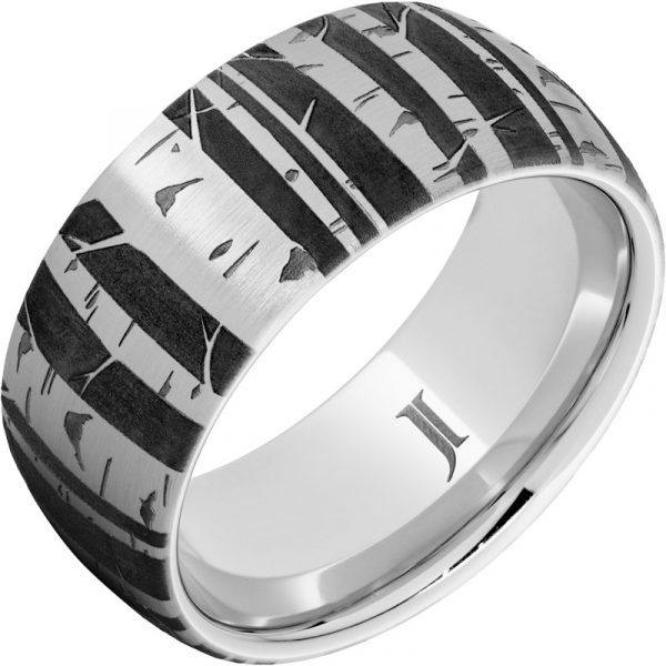Jewelry Innovations Serinium® Aspen Grove Ring with Satin Finish at Màti Jewelers Albuquerque