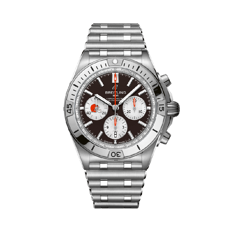 Chronomat B01 42 NFL Cleveland Browns Edition at Màti Jewelers Albuquerque