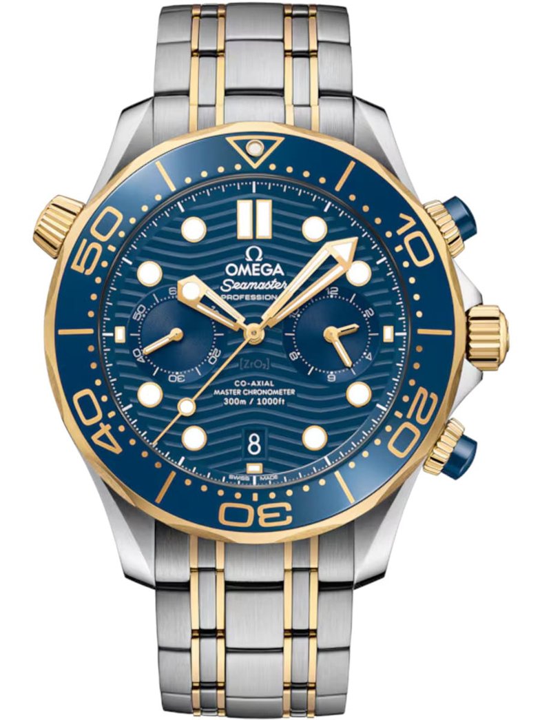 Omega Diver 300M Co-Axial Master Chronometer Chronograph 210.20.44.51.03.001 watch at Màti Jewelers Albuquerque