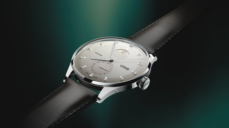 Oris Artelier Complication 01 782 7811 4051-07 6 20 17FC watch at Màti Jewelers Albuquerque