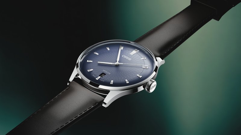 Oris Artelier Date 01 733 7810 4055-07 6 20 17FC watch at Màti Jewelers Albuquerque
