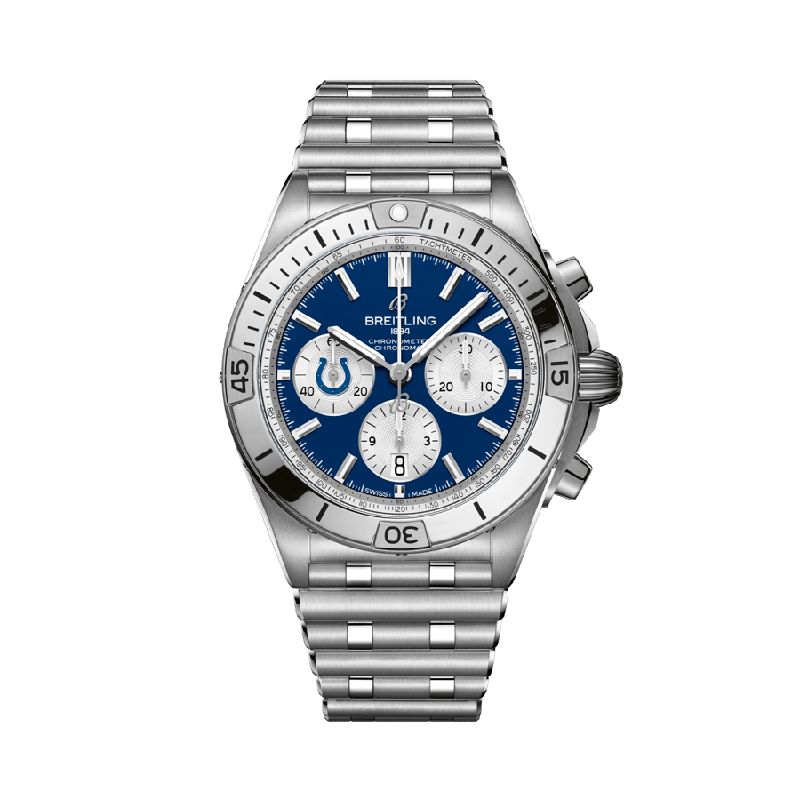 Chronomat B01 42 NFL Indianapolis Colts Edition at Màti Jewelers Albuquerque