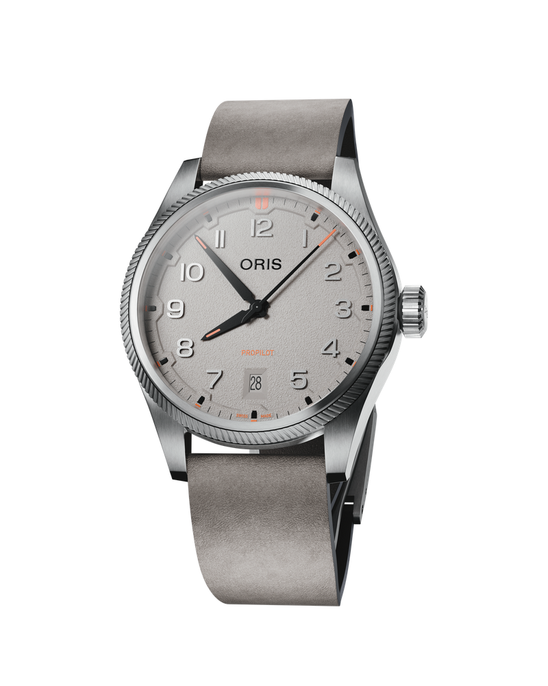 Oris ProPilot Date 01 733 7805 4163-07 6 20 15LC watch at Màti Jewelers Albuquerque