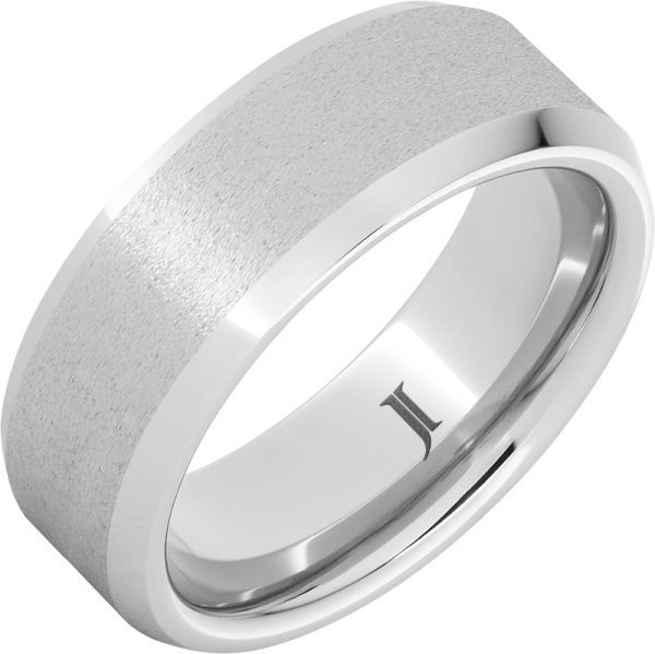 Jewelry Innovations Rugged Stone – Serinium® Stone Finish Ring at Màti Jewelers Albuquerque
