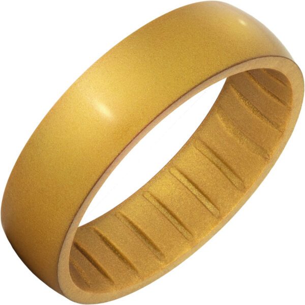 Jewelry Innovations TruBand Silicone™ Golden Ring at Màti Jewelers Albuquerque