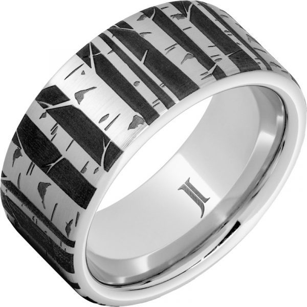 Jewelry Innovations Serinium® Aspen Grove Ring with Satin Finish at Màti Jewelers Albuquerque