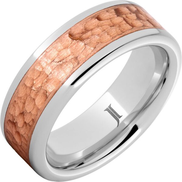 Jewelry Innovations Serinium® Royal Copper Ring With Hammer Finish at Màti Jewelers Albuquerque
