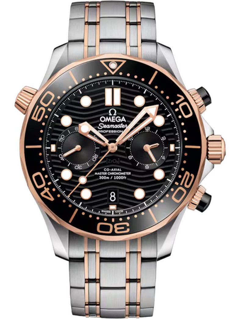 Omega Diver 300M Co-Axial Master Chronometer Chronograph 210.20.44.51.01.001 watch at Màti Jewelers Albuquerque